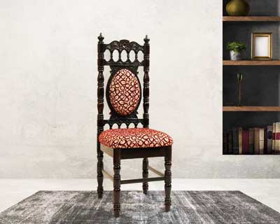 94 Charu Crazy (A) Carving Chair
